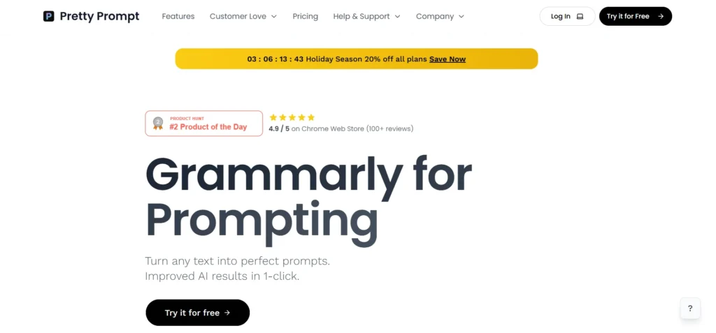 Pretty Prompt Review