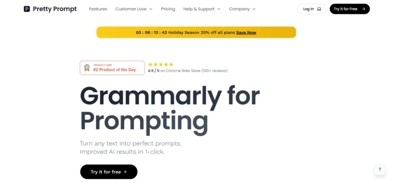 Pretty Prompt Review