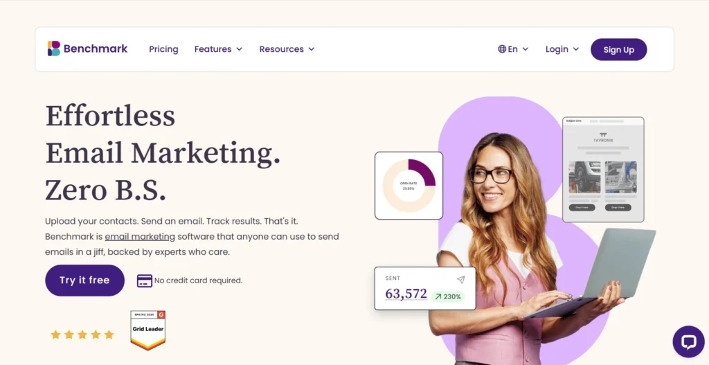 Benchmark Email Review